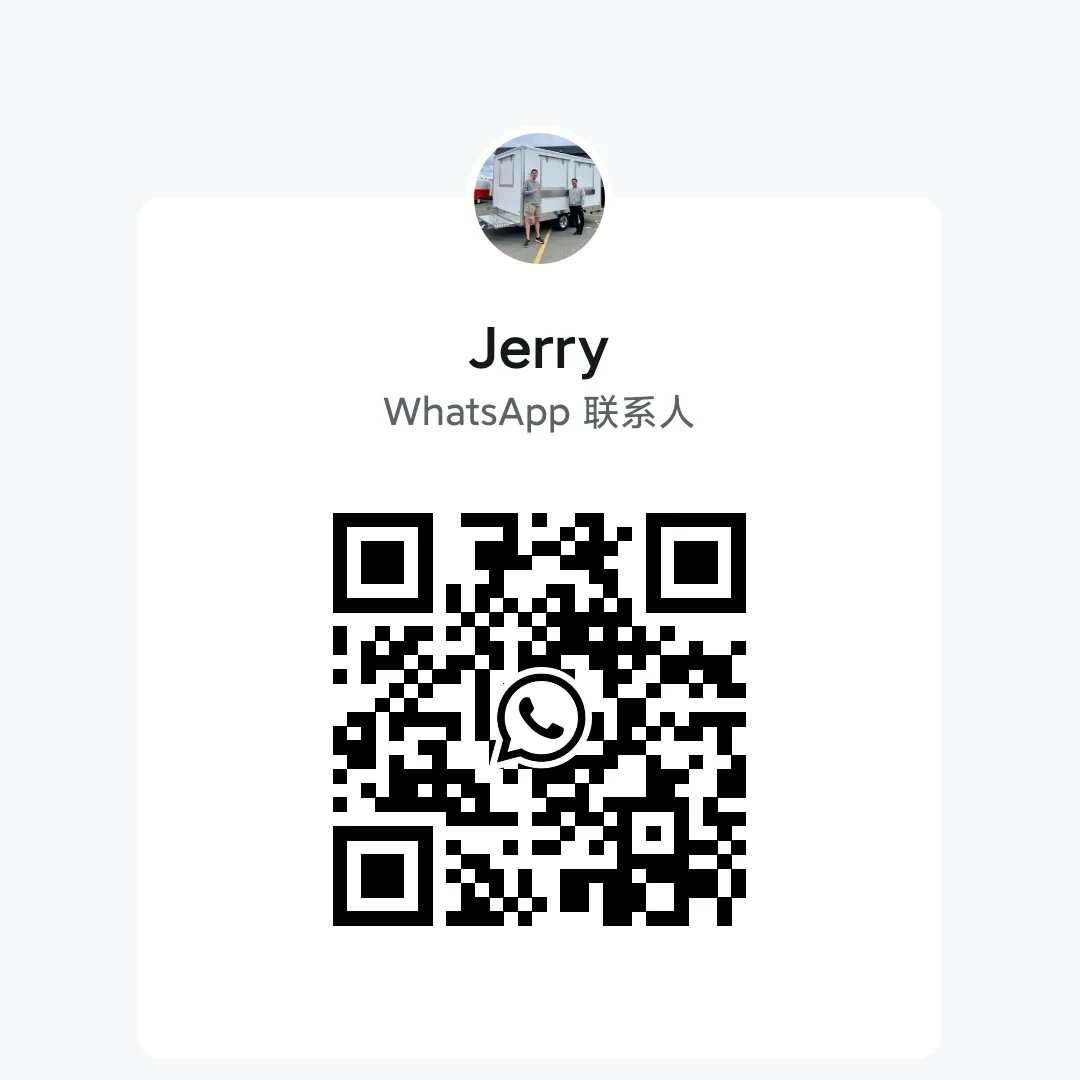 Rimorchio Mobile Personalizzato per Caffè, Pizza e Fast Food con Cucina Completa