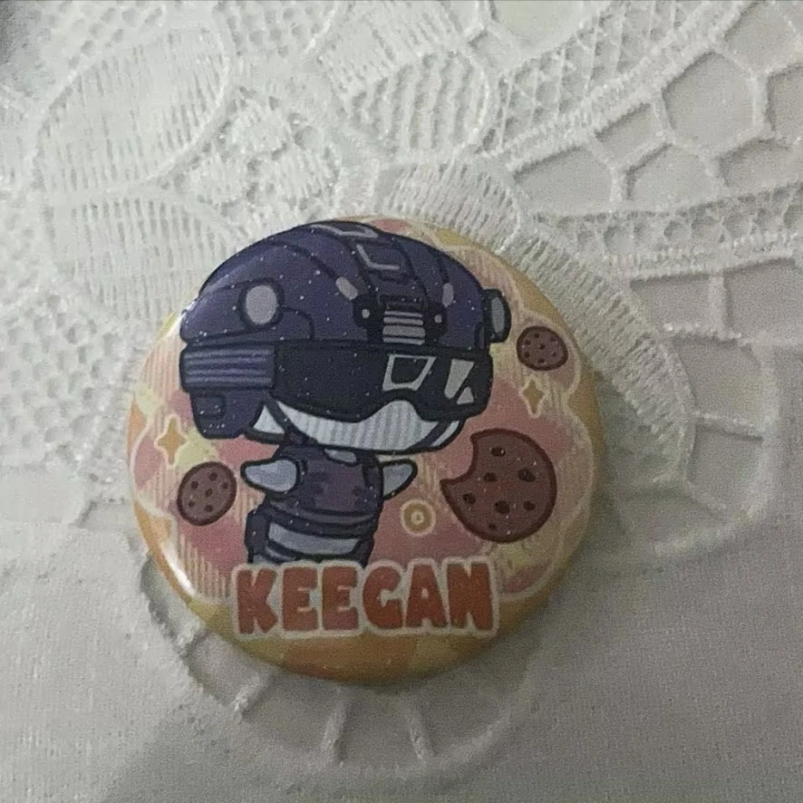 New high-quality and stylish self-made "Call of Duty" peripheral bar badges are given to friends and best friends ghost keegan