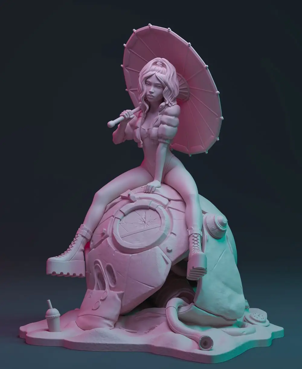 85mm  Resin Model Figure GK，Unassembled and unpainted kit