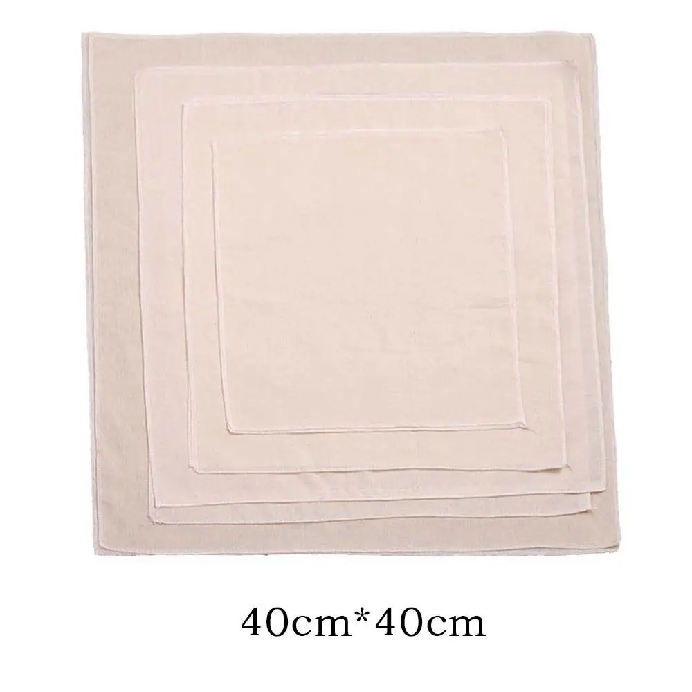 Absorbent Breathable Kitchen Cheese Gauze Tofu Filter Gauze Steamer Mat Insulation Cover Filter Cloth