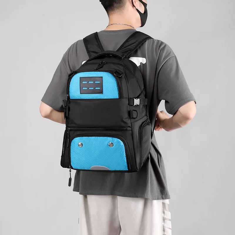 Mochila de baloncesto de escuela secundaria, zapato de fútbol, bolsa de pelota de fútbol para niños adolescentes, estudiante grande