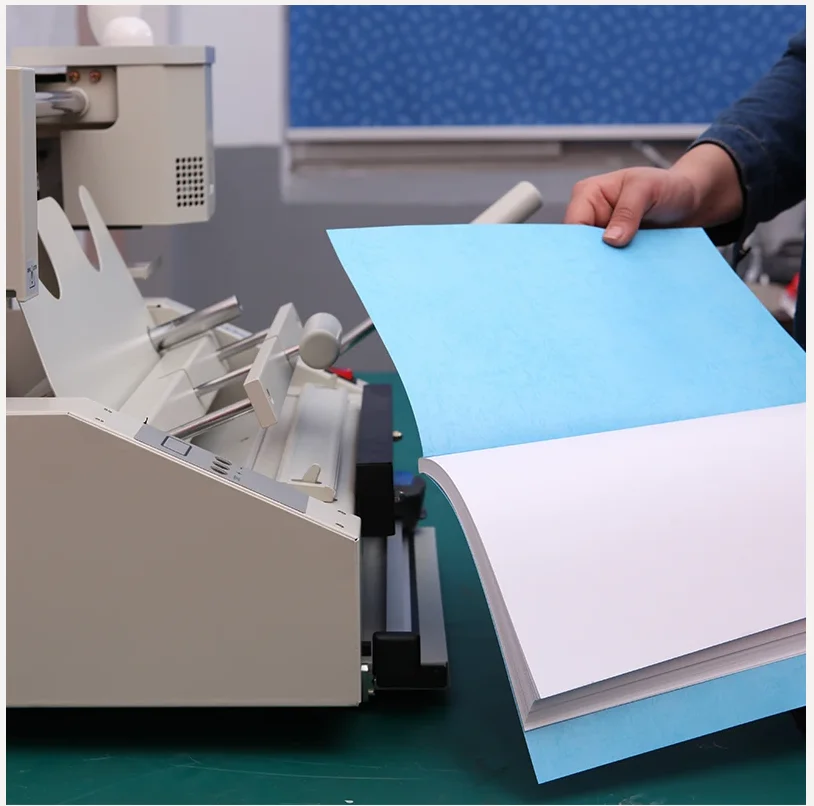 Manual Perfect Book Binding Machine Hot Glue Binder A4 Size