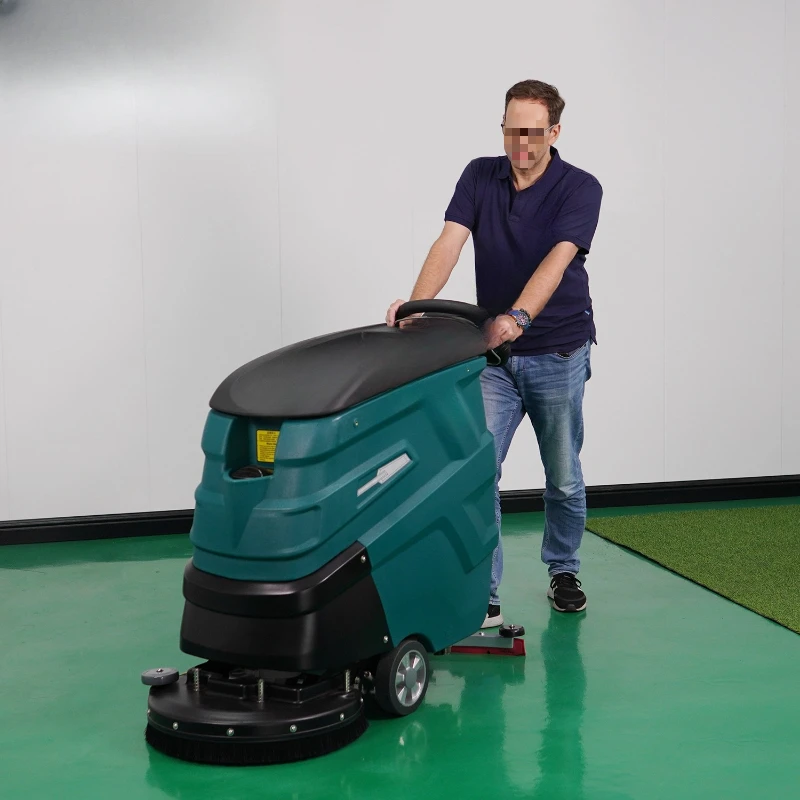 Car floor scrubber large tank 90L industrial floor cleaning machine
