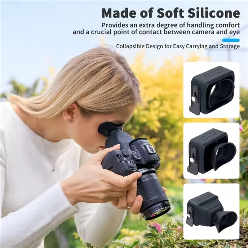 

-N07R Camera Viewfinder Camera Eyecup Eyepiece For Nikon Z30 Sony ZV-1 ZV-1F RX100 Canon G7X