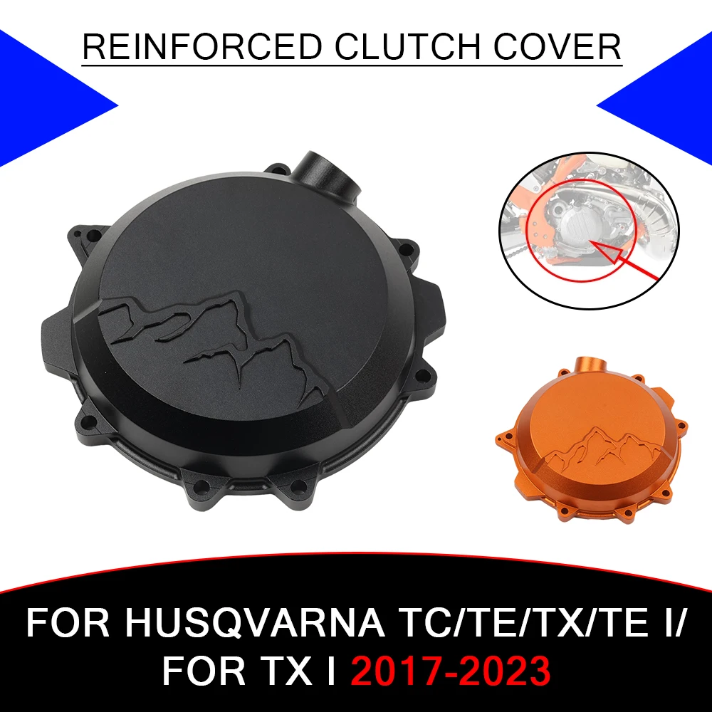 For Husqvarna TE250 TE300 2023 TC TE TX TEI TXI 250 300 2017 - 2022 TX300 Motorcycle Reinforced Clutch Cover Guard Protector