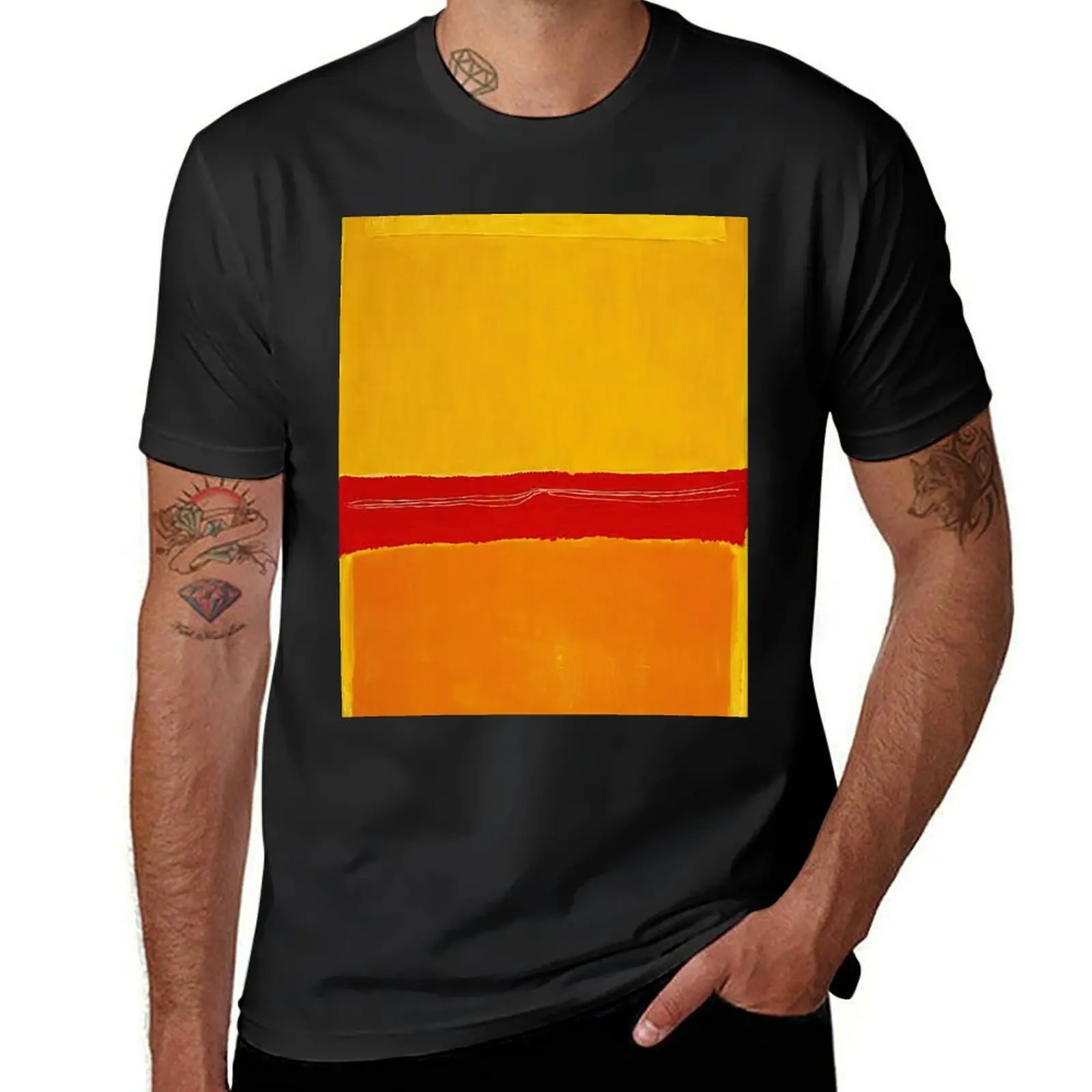 

Mark Rothko T-Shirt sports fans anime clothes plus size tops oversized t shirt men