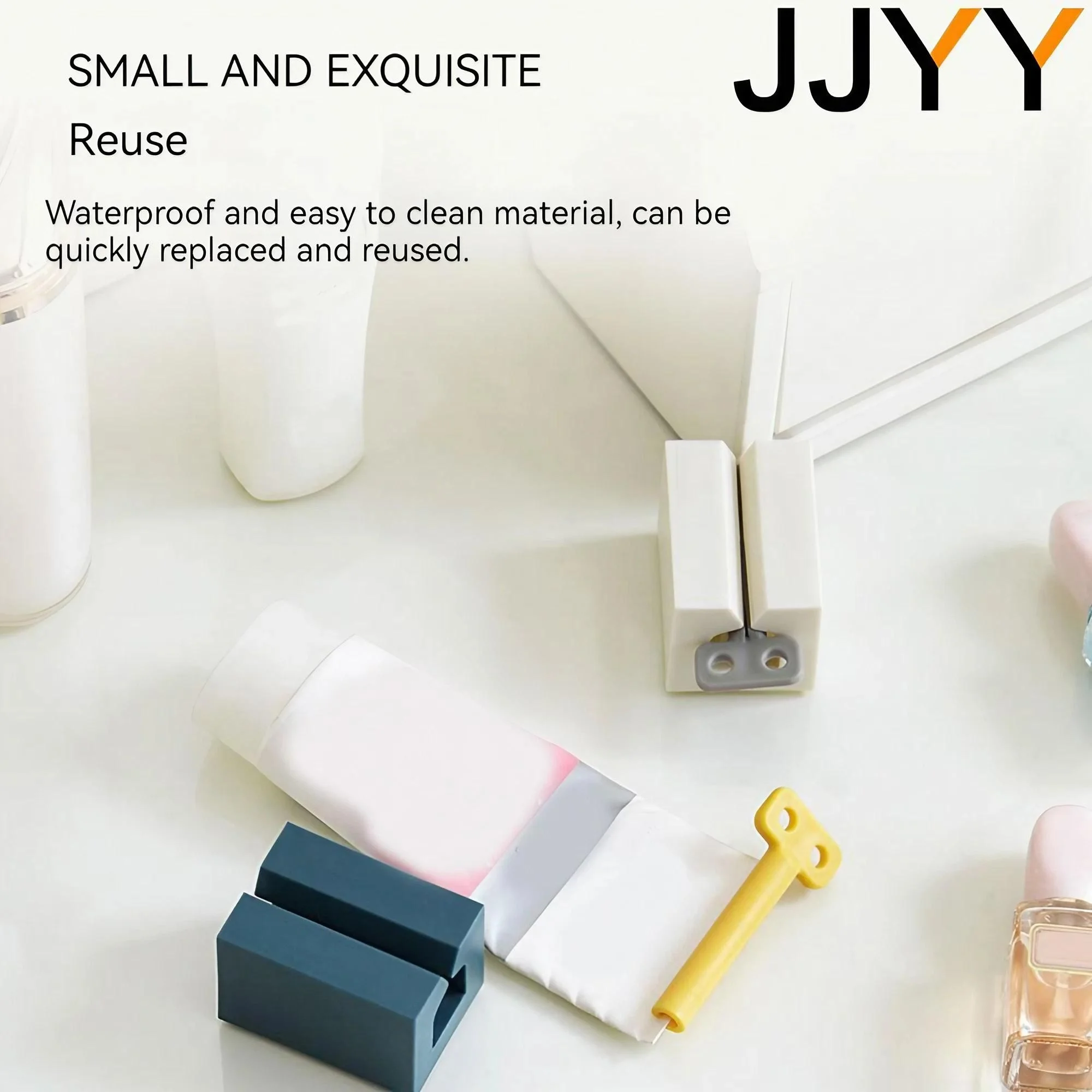 JJYY Manual Toothpaste Squeeze Artifact Squeezer Clip-on Household Toothpaste Device Tube Squeezer Press Bathroom Supplies