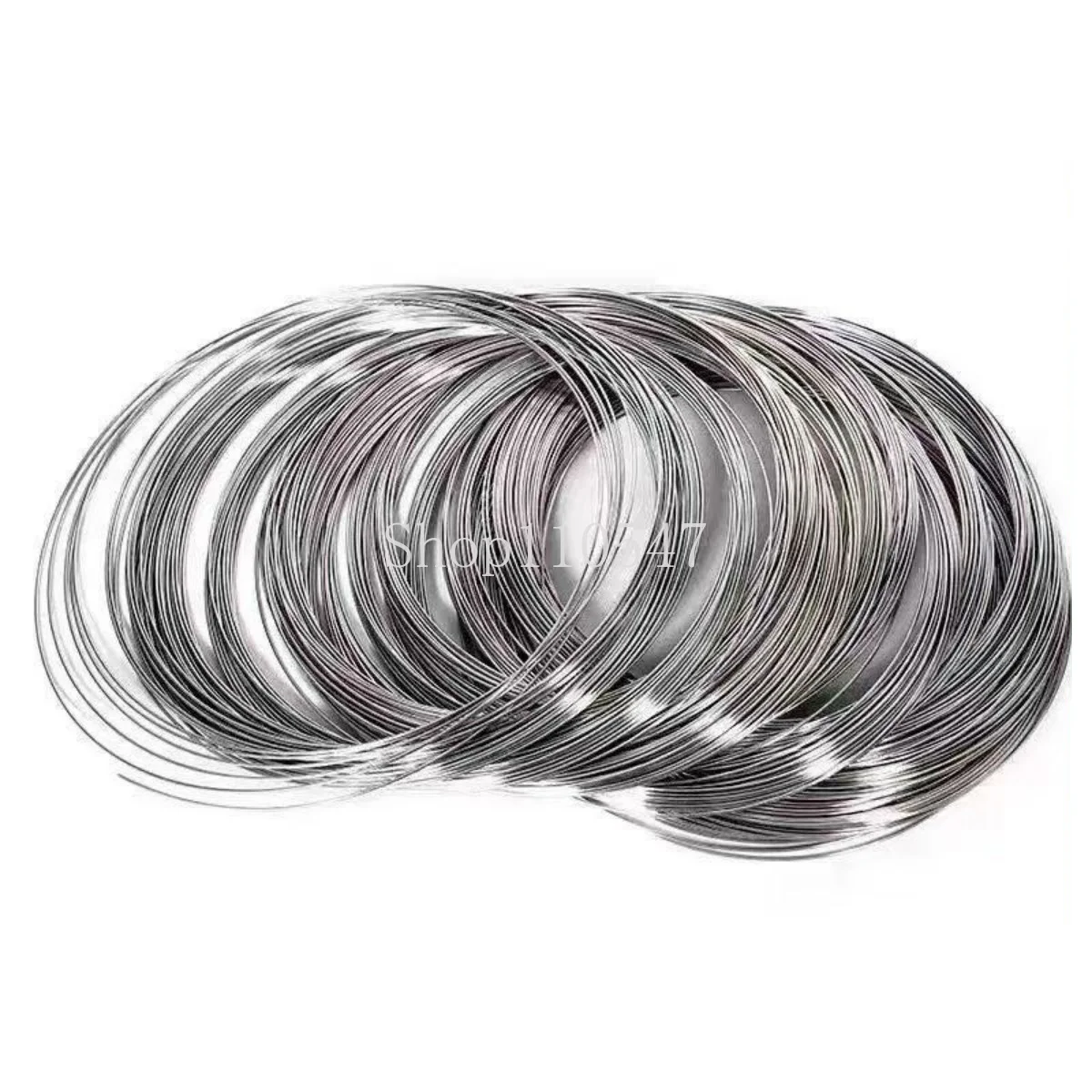 Spring Wire 304 Stainless Steel Wire 0.4/0.5/0.6/0.7/0.8/1/1.2/1.5/1.8/2/2.5/3/3.5/4mm Single Strand Lashing Elastic Steel Wires