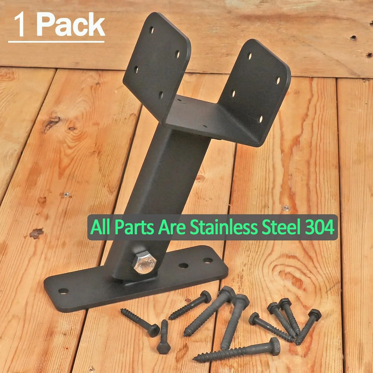 Heavy Duty Pergola Roof Riser Beam Bracket Roof Riser Brackets Kit Adjustable Saddle Roof Riser Post and Beam Mount for Gazebo