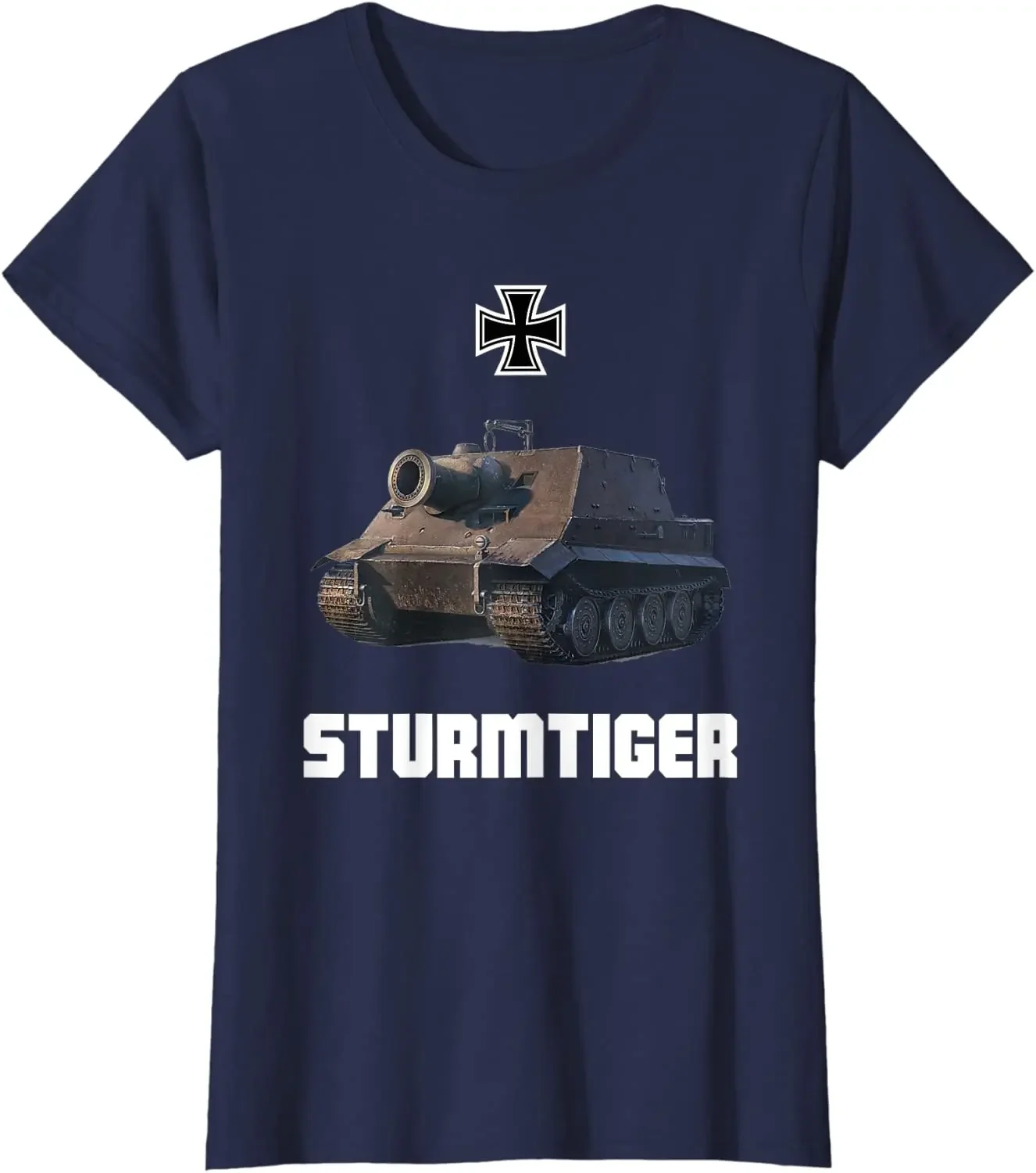 تي شيرت Sturmtiger German Heavy Tank من الحرب العالمية الثانية Thunderstorms Tiger Panzer. الصيف القطن قصير الأكمام س الرقبة رجل تي شيرت جديد S-3XL