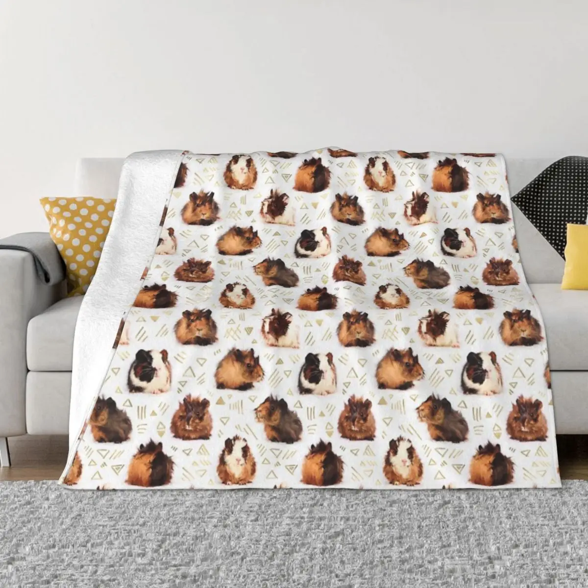 The Essential Guinea Pig Quilt Blanket Blankets & Throws Custom Blanket Personalized Throw Blanket