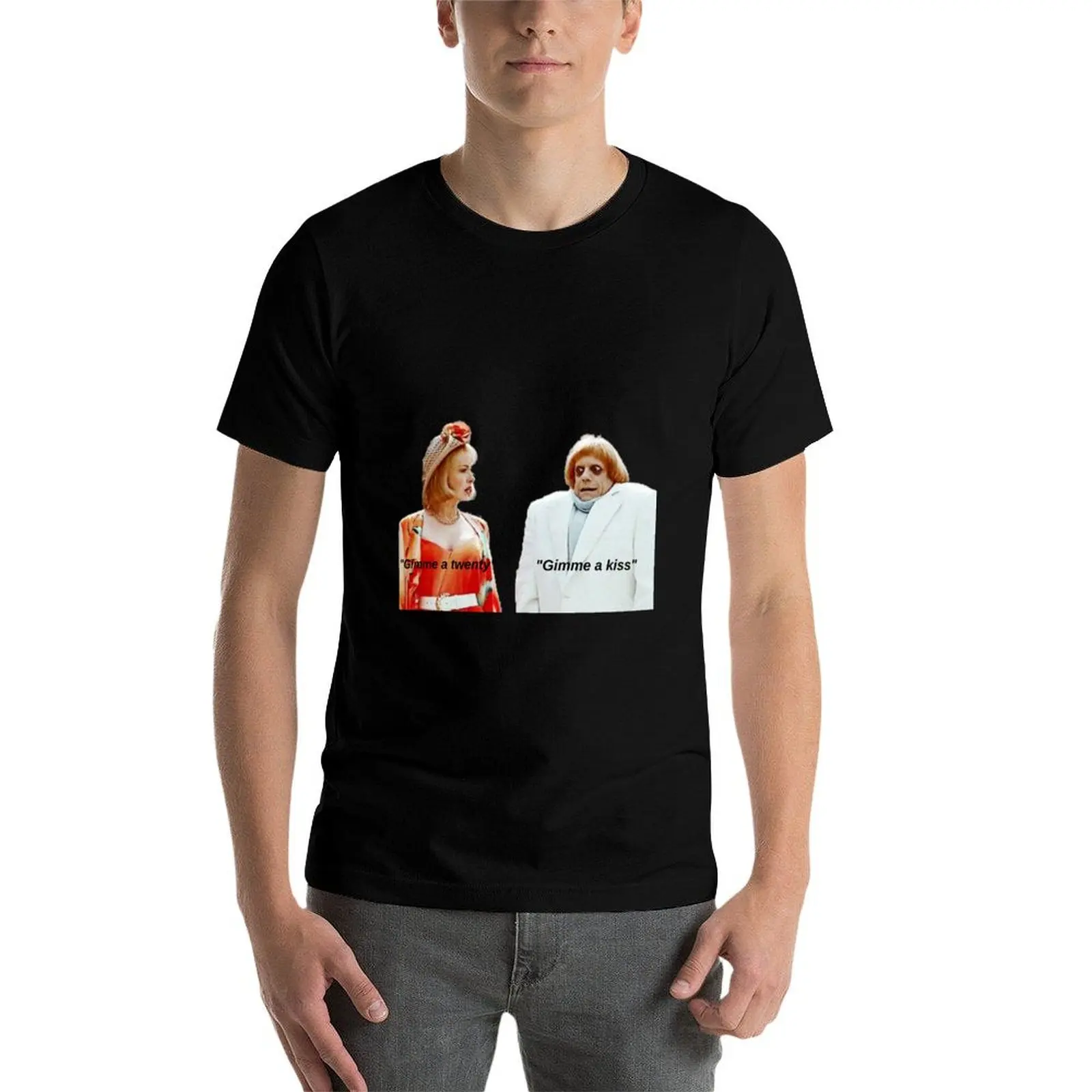 تي شيرت Debbie Jellinsky Addams Family تي شيرت مع مطبوعات تي شيرت رجالي قطن 100% تي شيرت #4