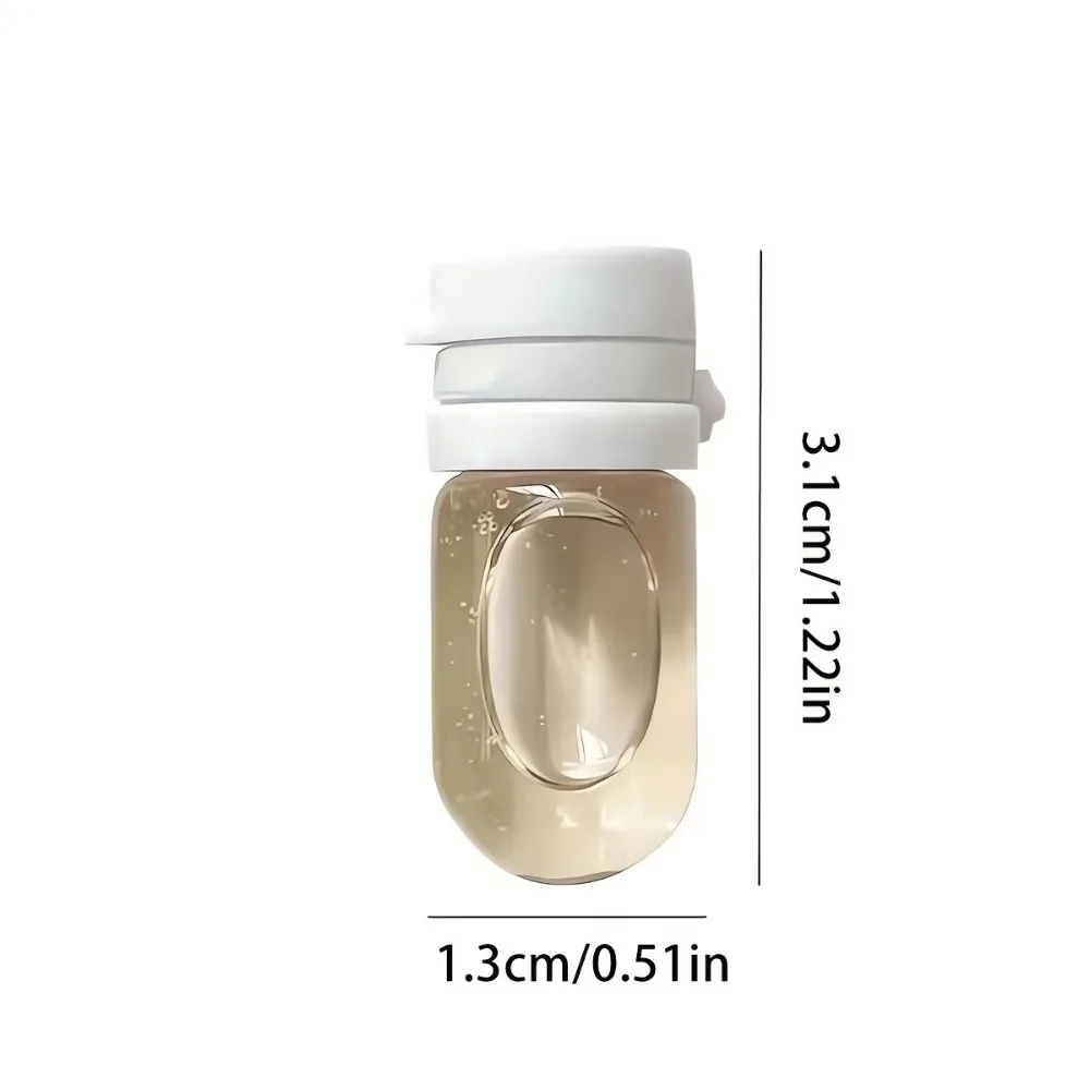 2/5pcs ล้างขวดแก้วเปล่าคอนเทนเนอร์เครื่องสําอาง Flip-Top Leak-Proof MINI กล่องรีฟิล