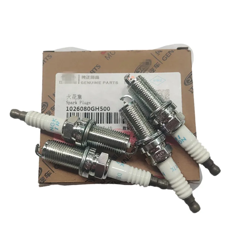 

4 шт. для JAC Refine S4 A5 J7 1,5T свеча зажигания с турбокомпрессором, сопло зажигания, двойной иридий 1026080GH500