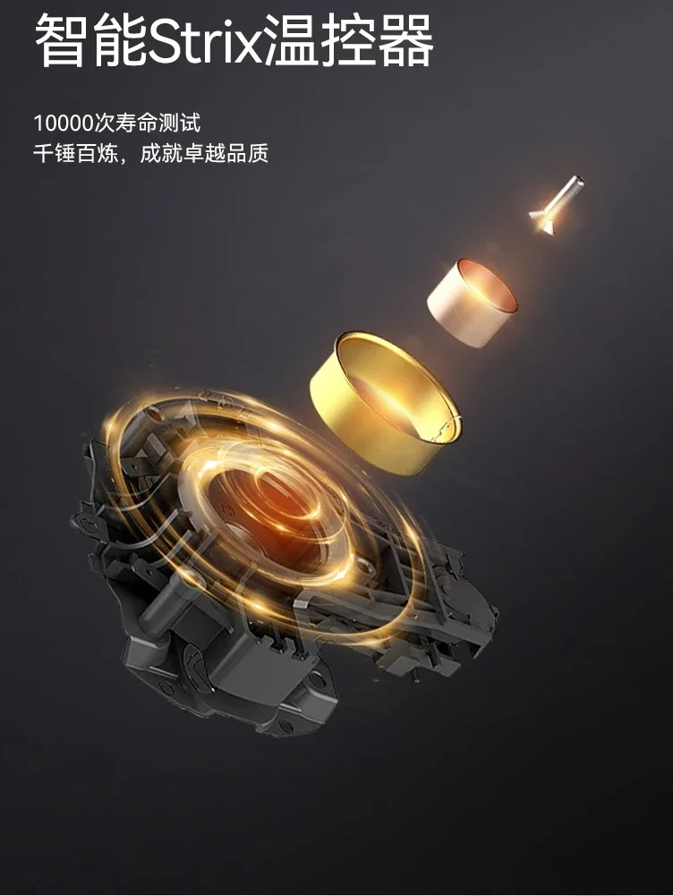 Teko listrik สแตนเลสสตีลสไตล์เรโทรความจุขนาดใหญ่220V ปิดอัตโนมัติสำหรับใช้ในบ้าน