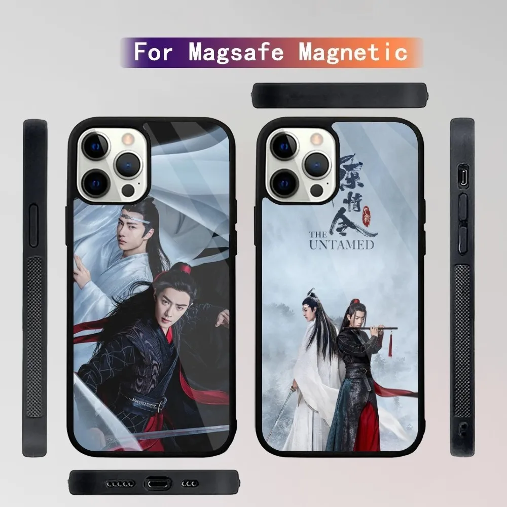 Chen-Qing-Ling-s The Wang Yibo XiaoZhan   Phone Case For iPhone 15,14,13Plus,Pro,Max Mini Magsafe Magnetic Wireless Charging