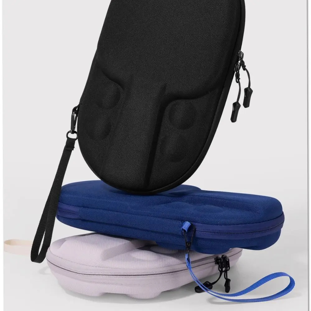 Portable EVA Table Tennis Paddle Case Zip Pocket Protective Table Tennis Rackets Bag Waterproof Shockproof Ping Pong Cases