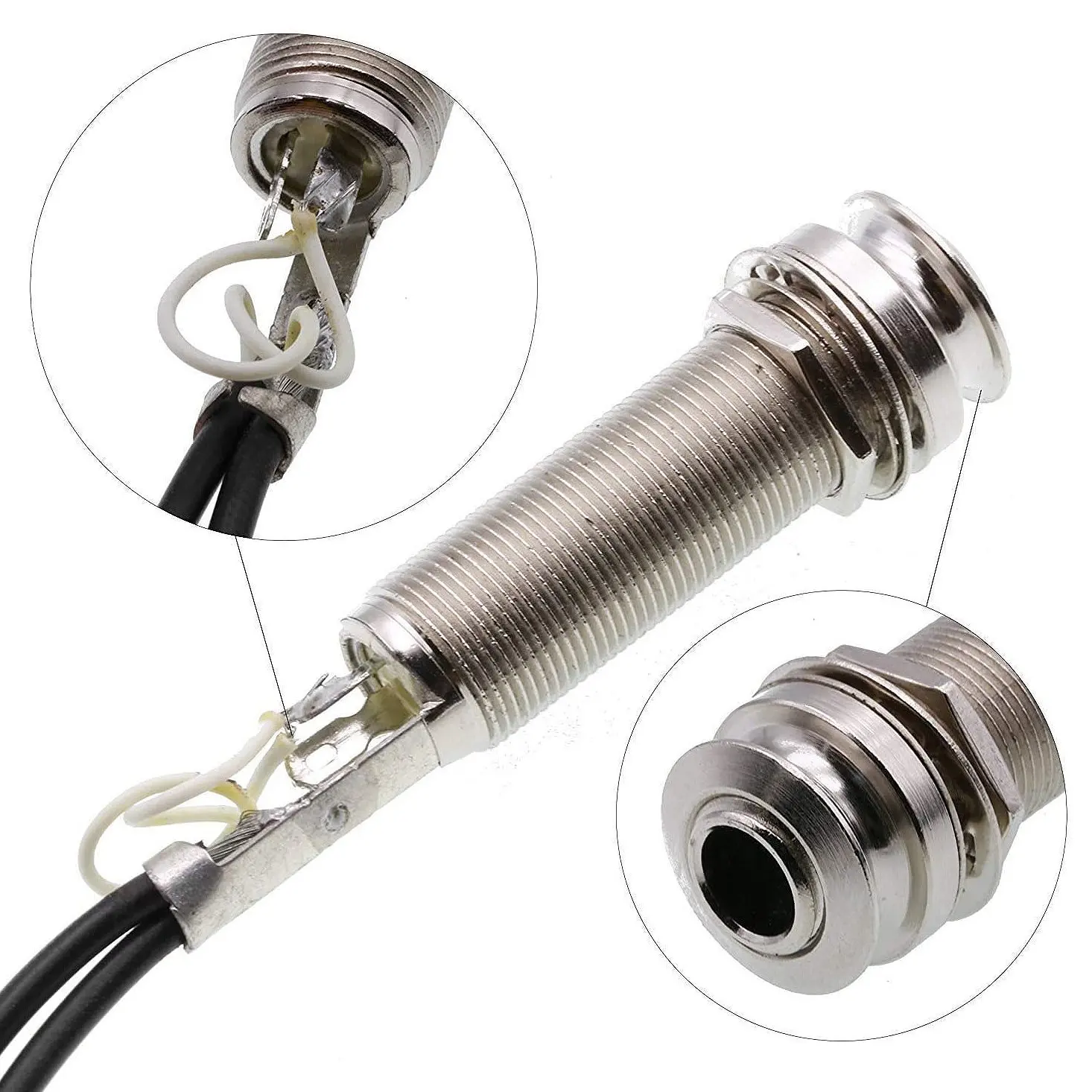 Pastillas de guitarra acústica eléctrica, transductor piezoeléctrico, micrófono de contacto para guitarra, violín, ukelele, mandolina, Banjo, Violonchelo