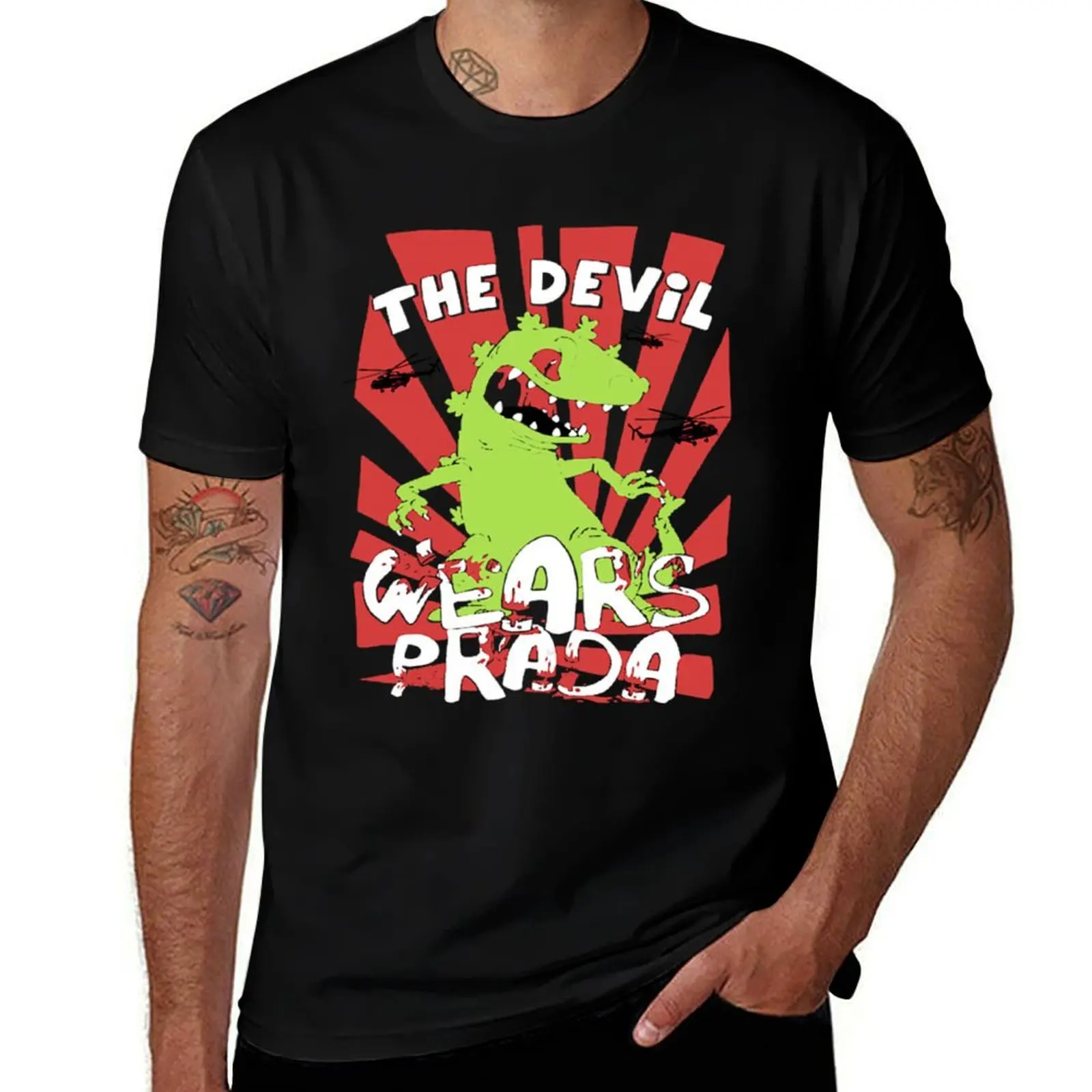 TDWP Reptar T-Shirt Sport Basic Moisture Wicking Tee T-Shirt