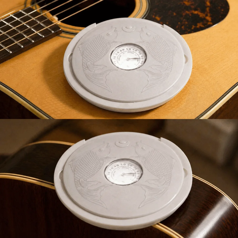Multi Purpose Guitar Humidifier Stylish Design ABS Musical Instrument Accessories White/Blue Guitar Accessories