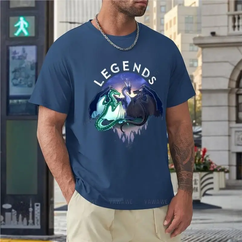 Wings of Fire - Legends - Fathom, Darkstalker, Clearsight T-Shirt o neck t-shirt black t shirt mens graphic t-shirts funny