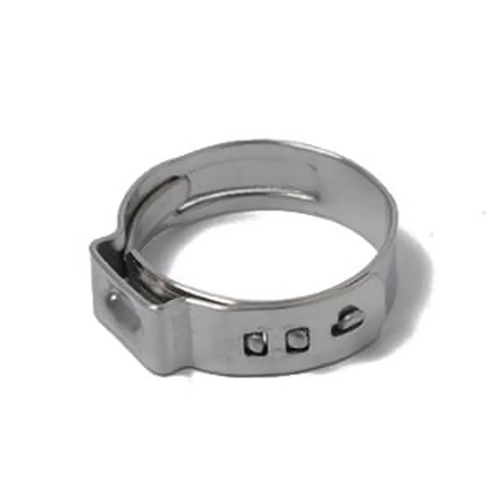 10 Kinds 5.3mm-14mm Stainless Steel Single Ear Hydraulic Fuel Hose Clamps