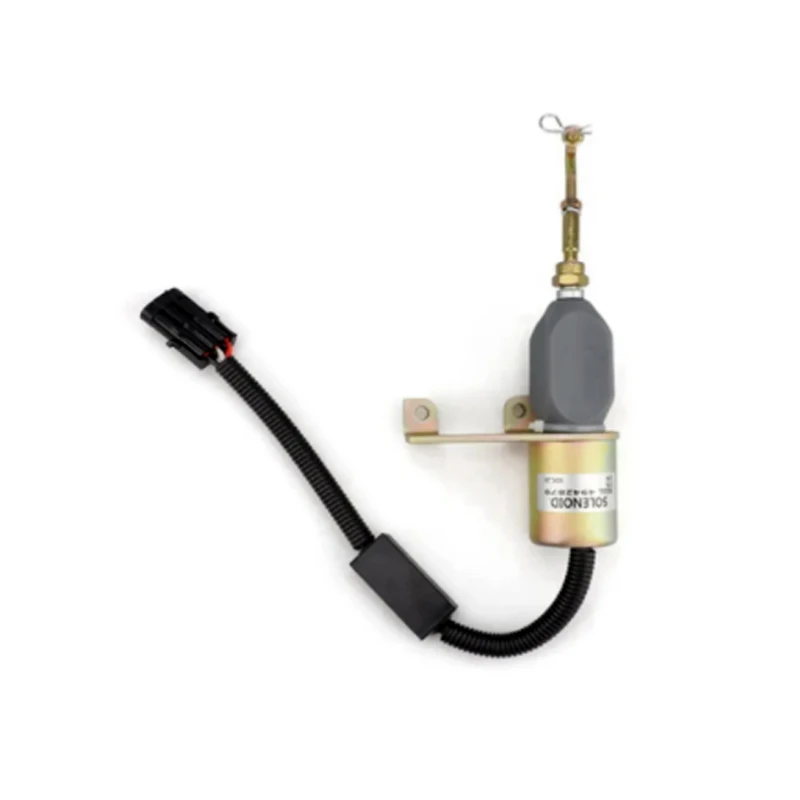 3974947 12V 24V Fuel Stop Solenoide 3742-24 3742-12 Flameout Solenoid Switch For Cummins 24v 6bt 6ct