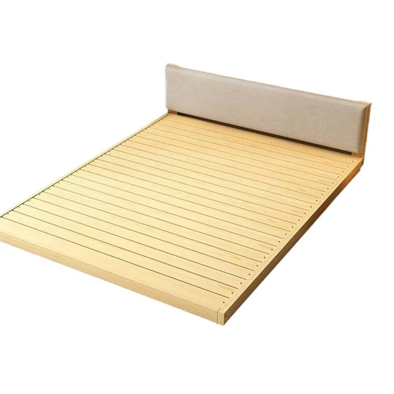 Japanese-style solid wood tatami, seamless floor, double bed in bed and breakfast, thickened