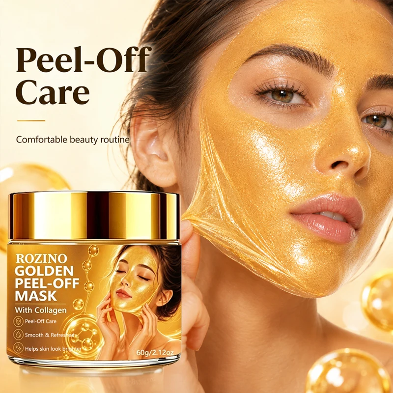 Luxury Gold Skincare - Rozino 24K Gold Peel-Off Mask Contains