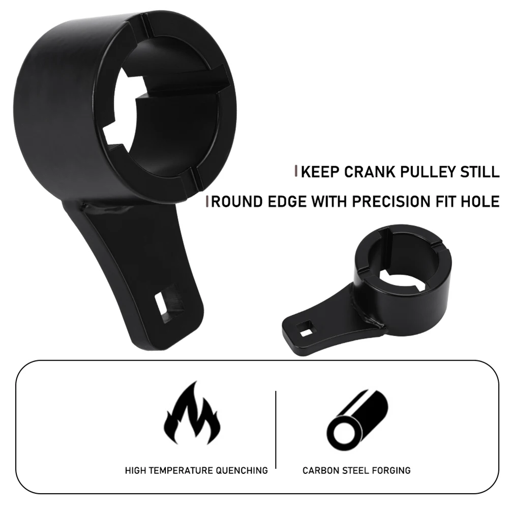 

Инструмент для удержания шкива демпфера Harmonic, инструмент для держателя кривошипа коленчатого вала, подходит для Toyota Lexus