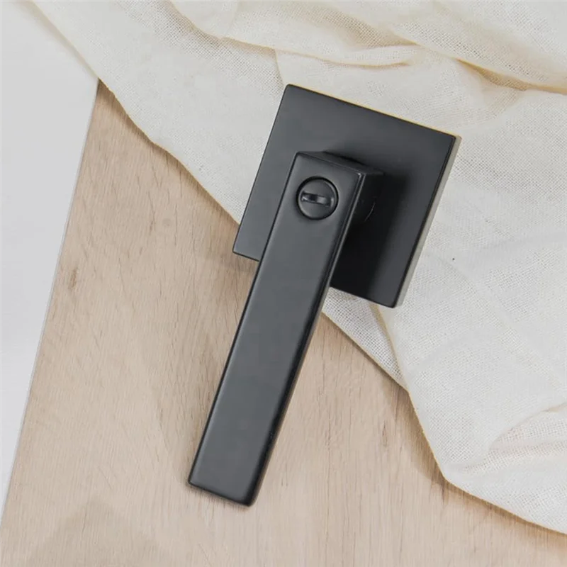 

Room Door Lock Aluminum Alloy Handle Lock, Door Handle And Bolt Combination, Suitable For Left And Right Doors,-ABGL