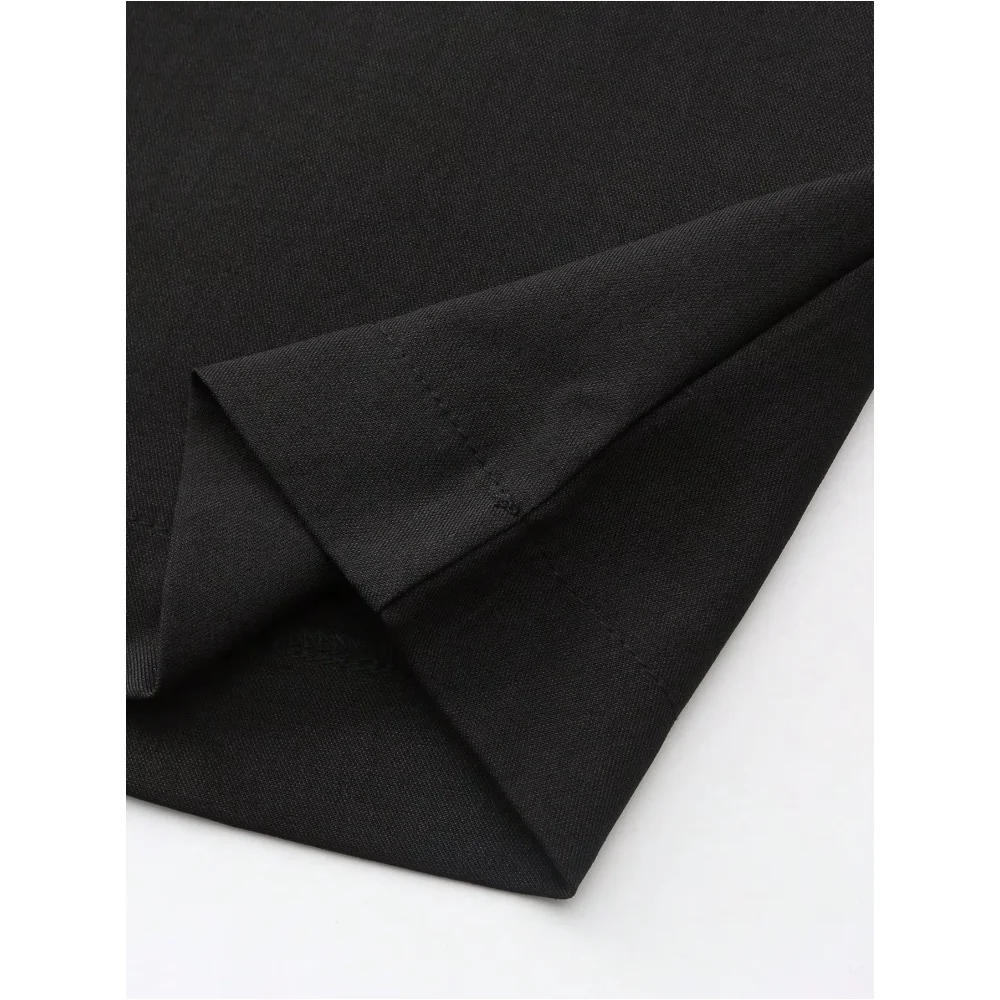 Abbigliamento tradizionale da uomo islamico Manica lunga Colletto alla coreana ricamato Abito da uomo allentato Stile etnico arabo Forma casual da uomo