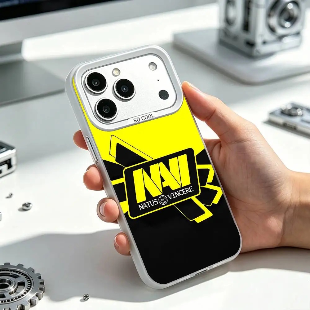 

Natus vincure Game CS2 Phone Case For iPhone 17,16,15,14,13,12 Plus,Pro Max,XS,White Silver Phone case Funda Cover