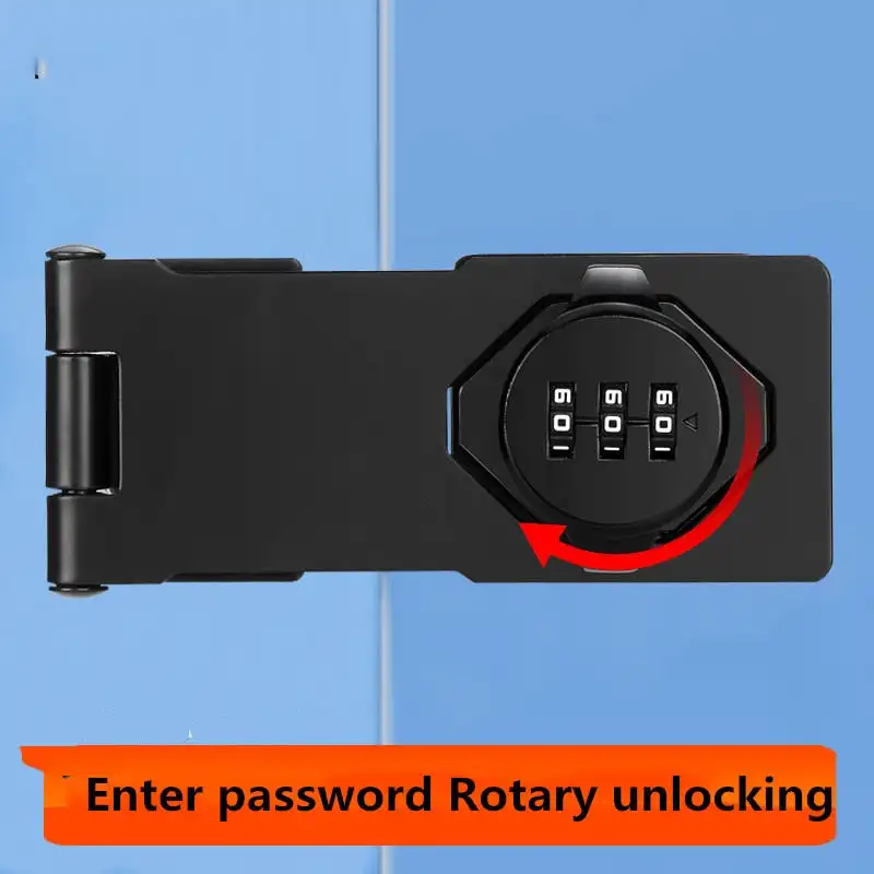 3 Digit Household Security Cabinet Password Locks Keyless Drawer Combination Coded Door Cabinet Home Hardware Zinc Alloy