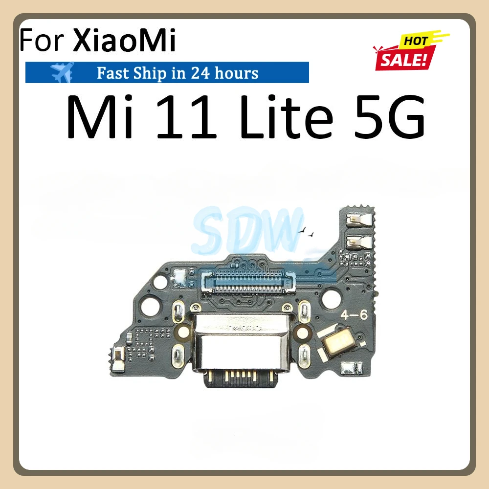 USB Charging Port Dock Plug Connector Charger Board Mic Flex Cable For Xiaomi Mi 10 10T 10i 11 11i 11T 11X Pro Lite Ultra 5G NE