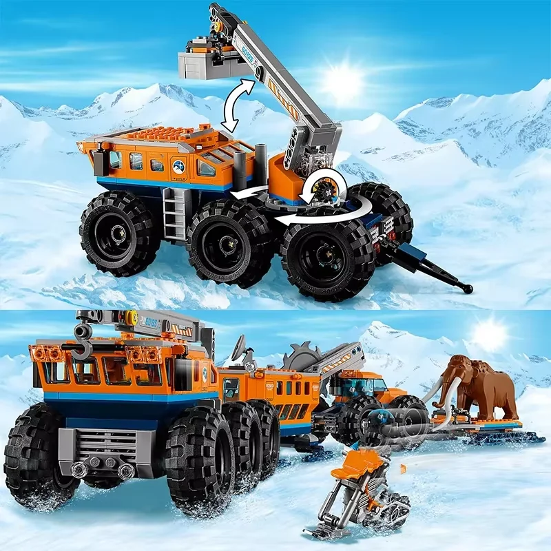 Compatible MOC Sets City Series Building Blocks 60195 Arctic