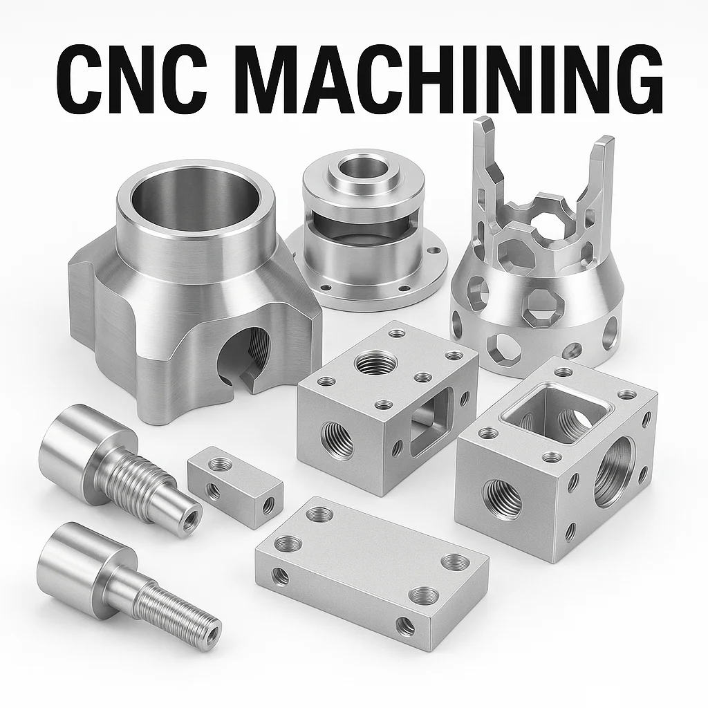Custom CNC Machining Parts Service CNC Metal Plastic Rubber Part Manufacturer Factory