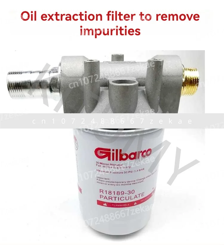 

Automatic Stop Electric Oil Pump 12V/24V/220V Diesel Universal Electric Vehicle Fuel Pump Self-priming Pump