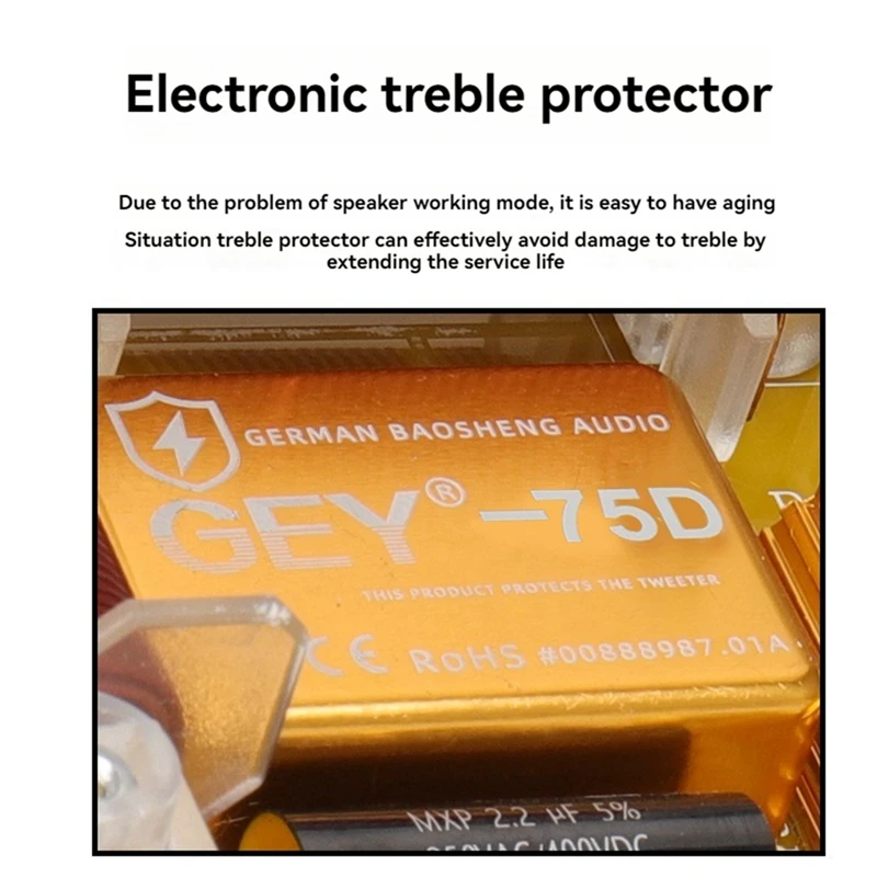 Аудиоразделитель Кроссовер Двусторонний делитель Двойной 15-дюймовый 12-дюймовый Высокая производительность Защита звука Высокий и низкий динамик для сцены