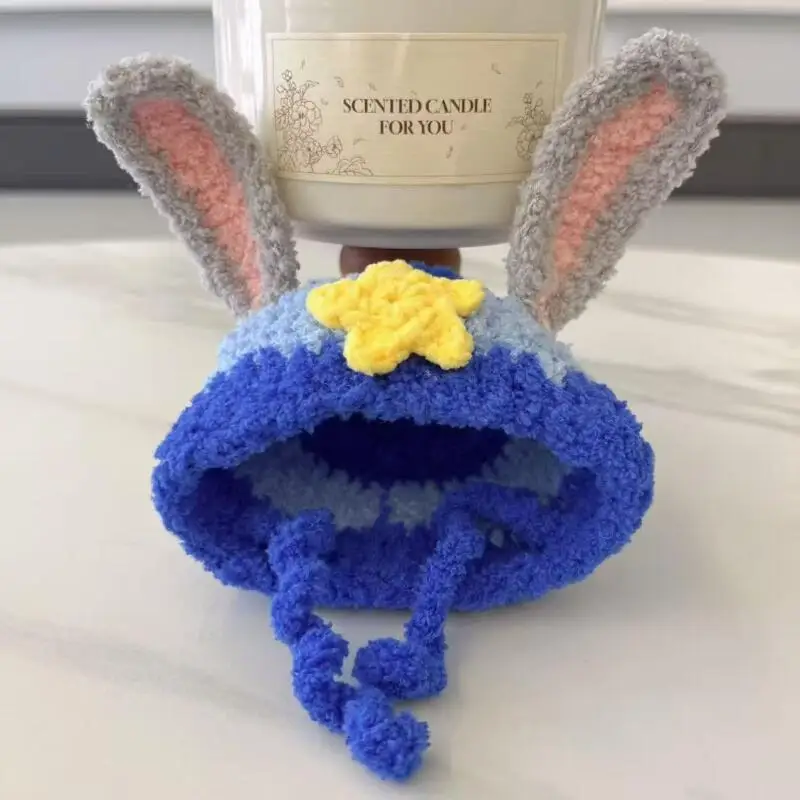 Cartoon Zootopia Nick Judith Handmade Doll Headgear Clothing Suitable for Dolls with A Size of 10-13Cm Girls Diy Toy Accessories