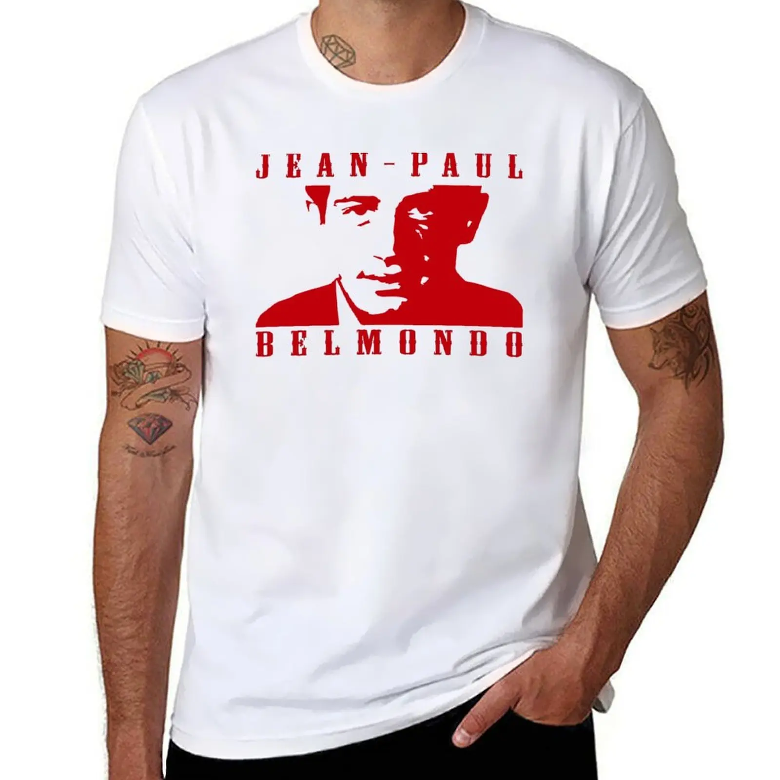 

Copie de jean paul belmondo T-Shirt t shirt for man funny t shirts man T-Shirt