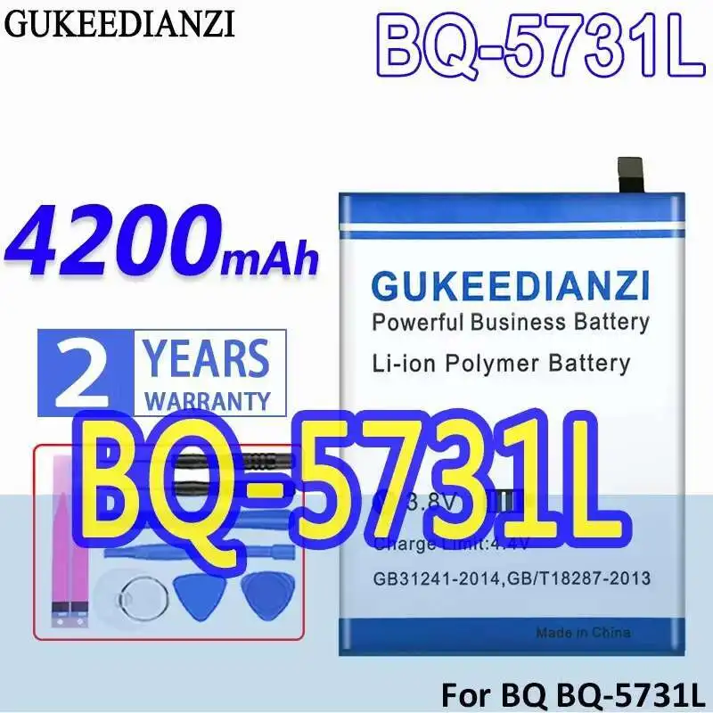 

Fast Charging 4200Mah Mobile Phone Battery For BQ BQ-5731L BQ5731L Long-Lasting