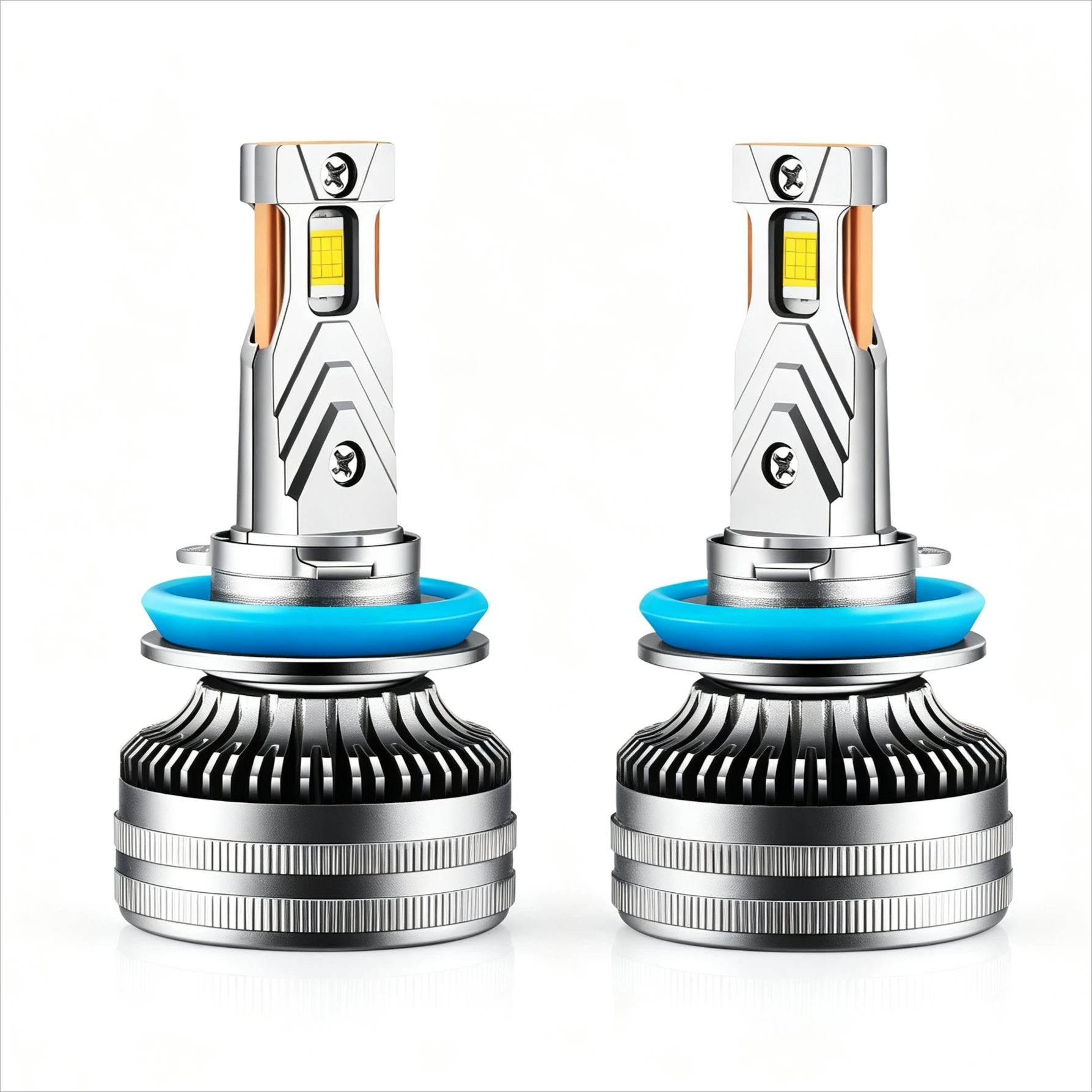 NXY 240W Dual Copper Tube LED Headlight Bulbs H7 H4 9005 High Super Bright Hi Lo Beam Car Front Lamp Conversion Kit 12V 24V Auto