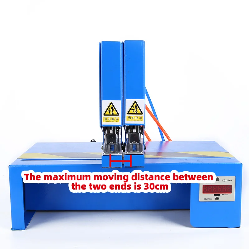 Multi-function Pneumatic Double Head Pneumatic Stapler for Multi Paper Card Packaging