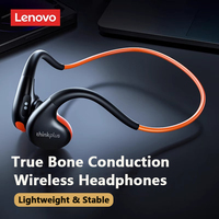 Original Lenovo X7 Neckband Headphone Wireless Bluetooth HIFI Stereo Earphones Bone Conduction Outdoor Sports Headset with Mic