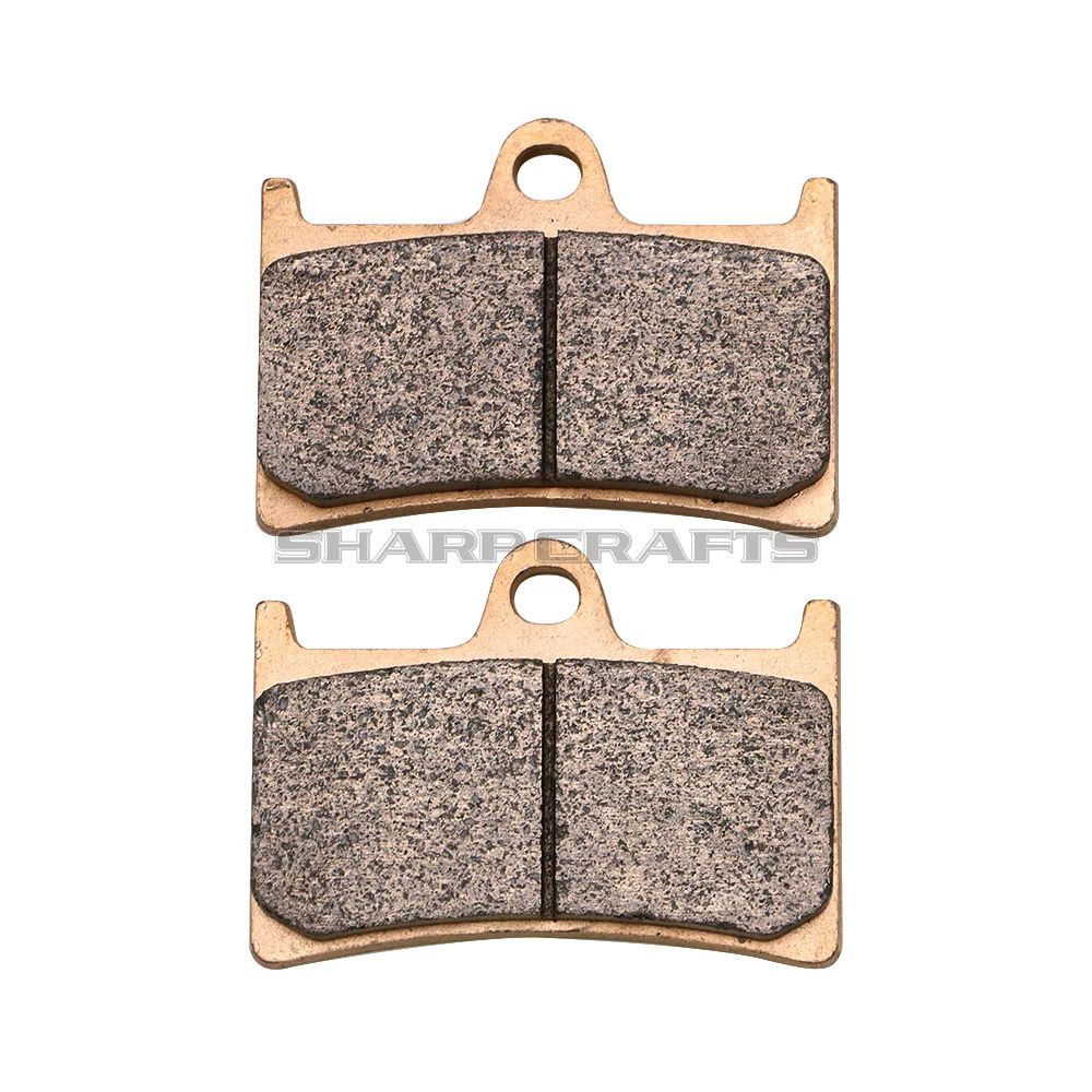For Yamaha MT01 MT-01 (1670cc) (4 piston caliper) 2005-2006 MT 01 05 - 06 Motorcycle Metal Sintering Front And Rear Brake Pads