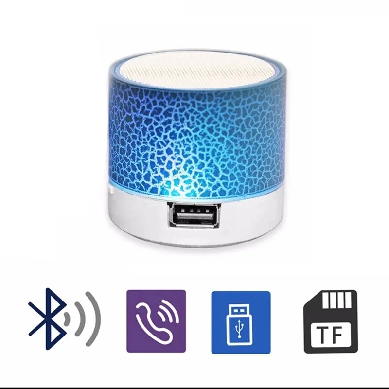 Selling A Cool Mini Bluetooth Music Speaker Portable Wireless Bluetooth Subwoofer Usb Jack Charging Mp3 Crack Speaker