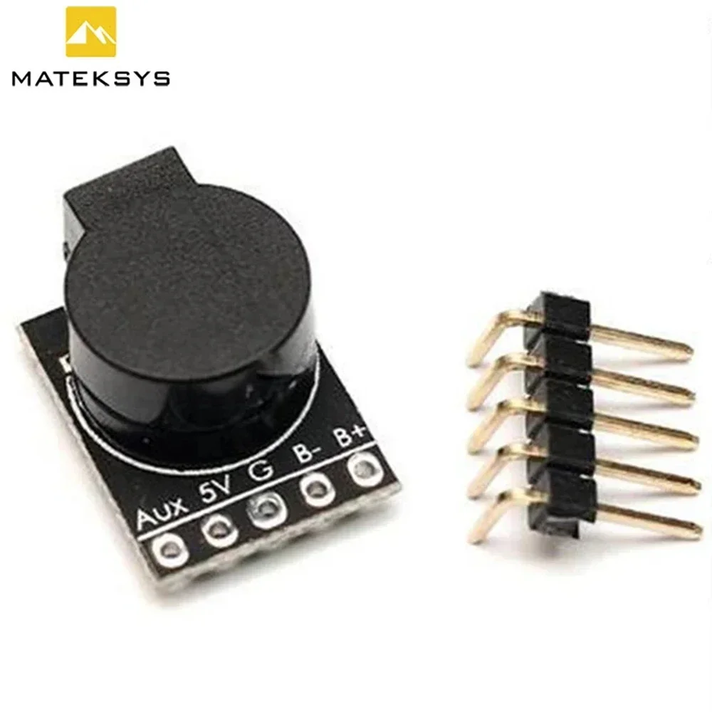 Matek Lost Model Beeper Flight Controller 5V lauter Summer Eingebauter MCU für FPV Drone Multicopters RC Quadcopter Tracking-Gerät