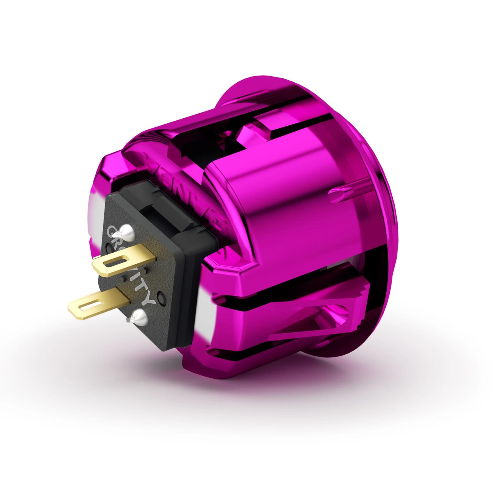 QANBA Gravity KS Arcade-Tasten, metallische Farbe, 30 mm, mechanischer Drucktastenschalter, beschichtete Tasten, DIY-Teile (8 Stück) – Detail 6