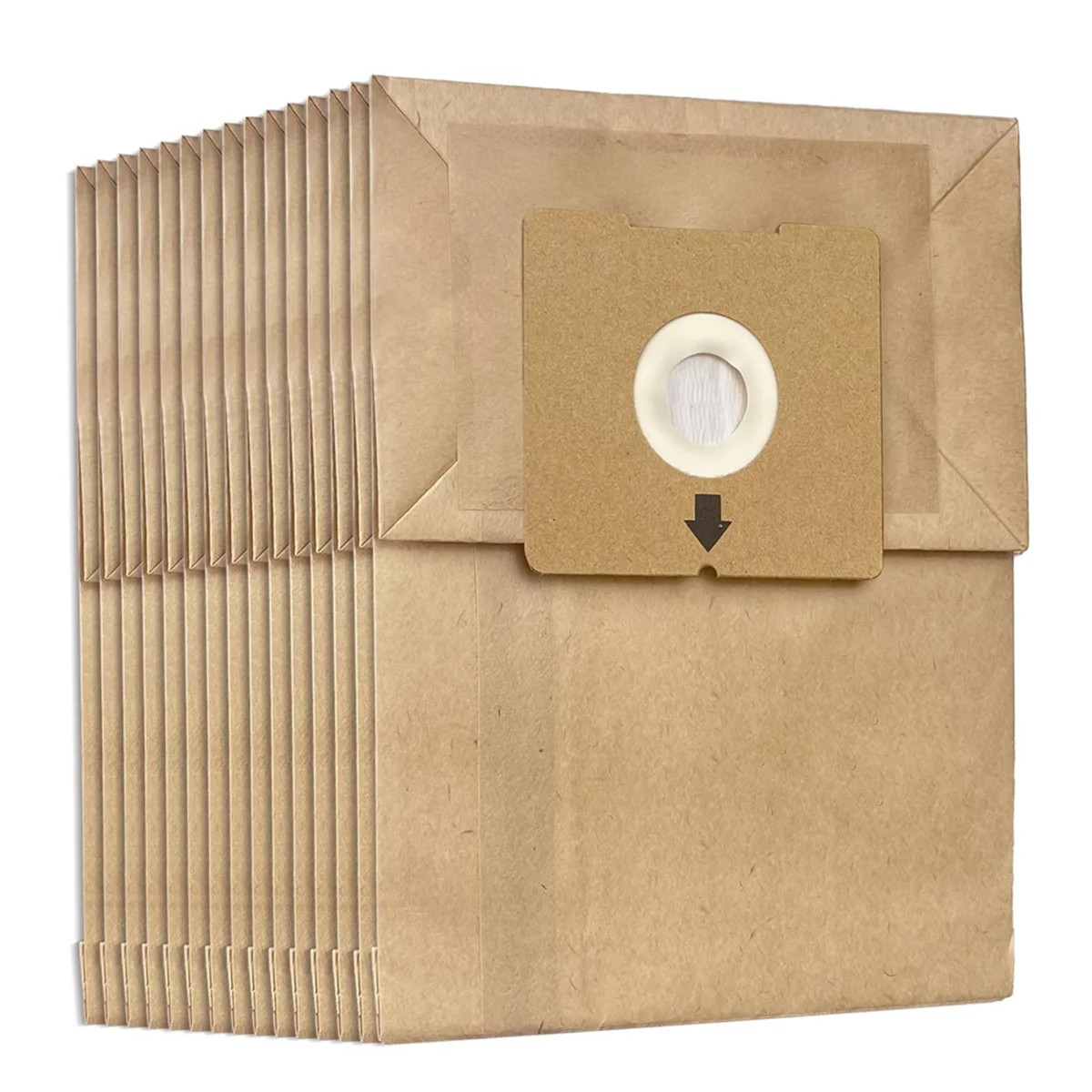 BFYL-15 Pack Вакуумные мешки, совместимые с канистрами серий Bissell Zing 4122, 2154, 1668, запасная часть мешка для сбора пыли